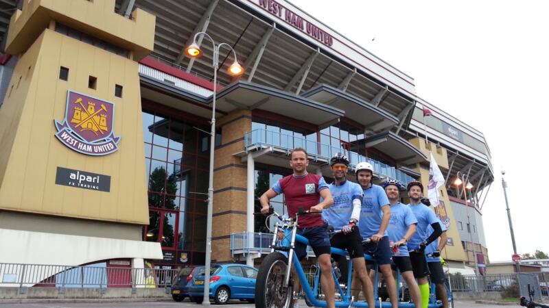 TanDam ride, London to Amsterdam, photo 2